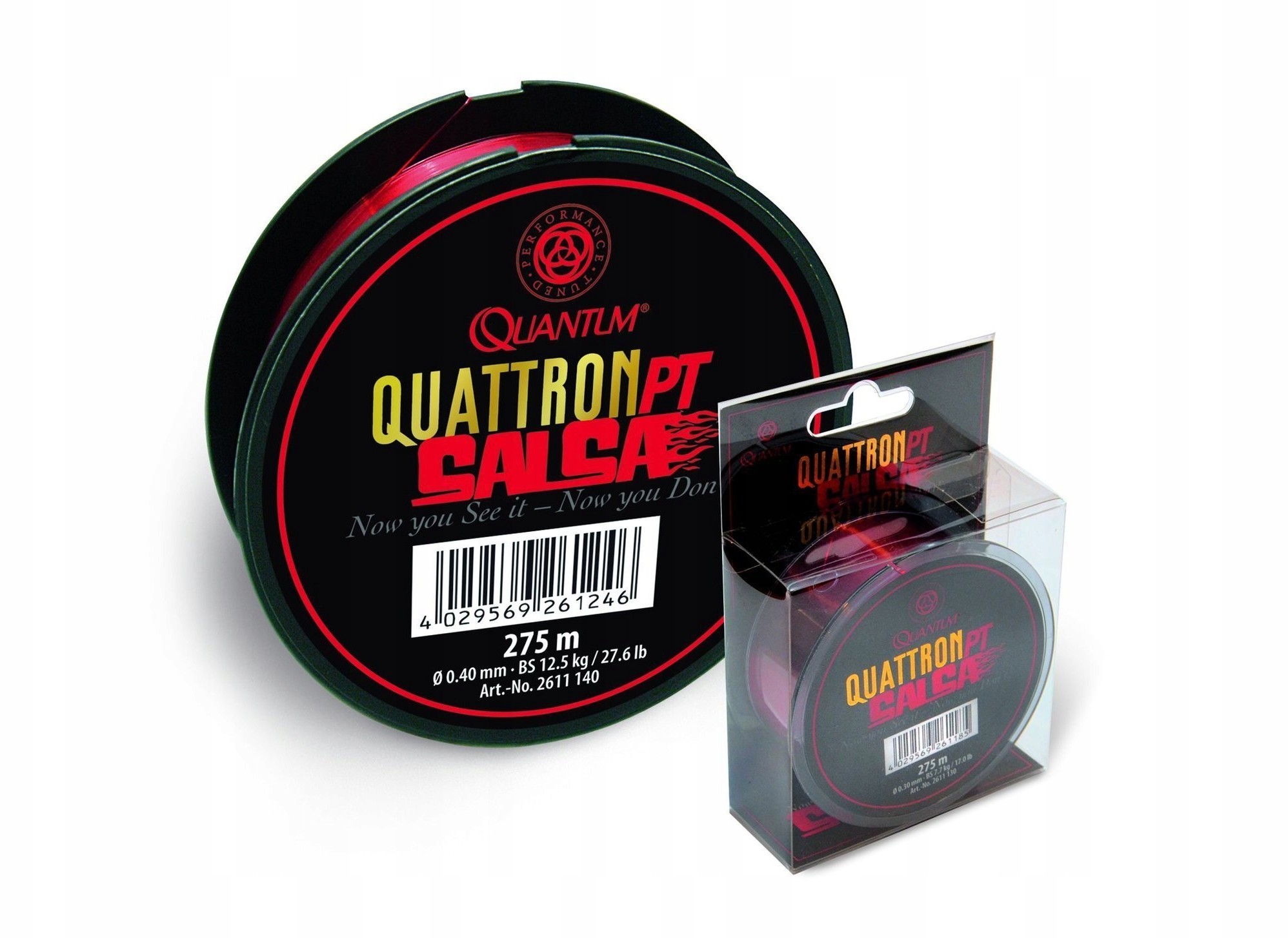 Quantum Żyłka Quattron Salsa 275m-0,18mm