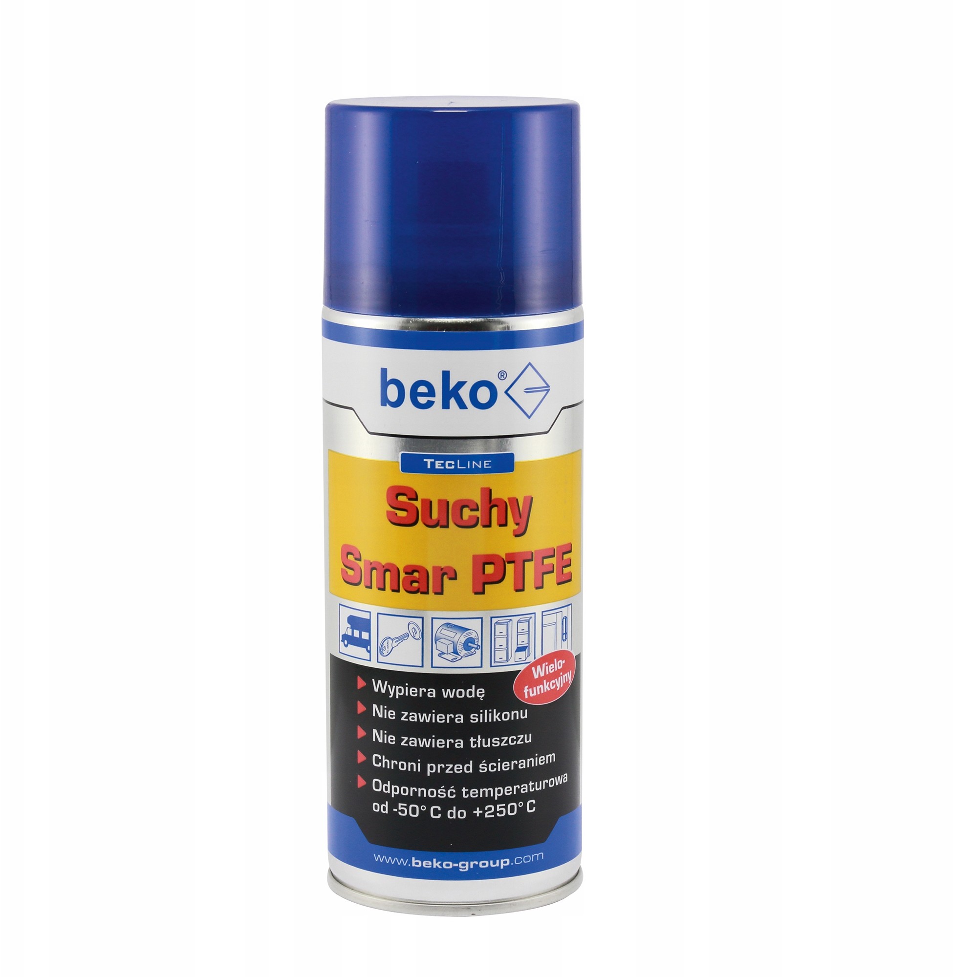 Beko Suchy Smar Teflonowy Ptfe Spray