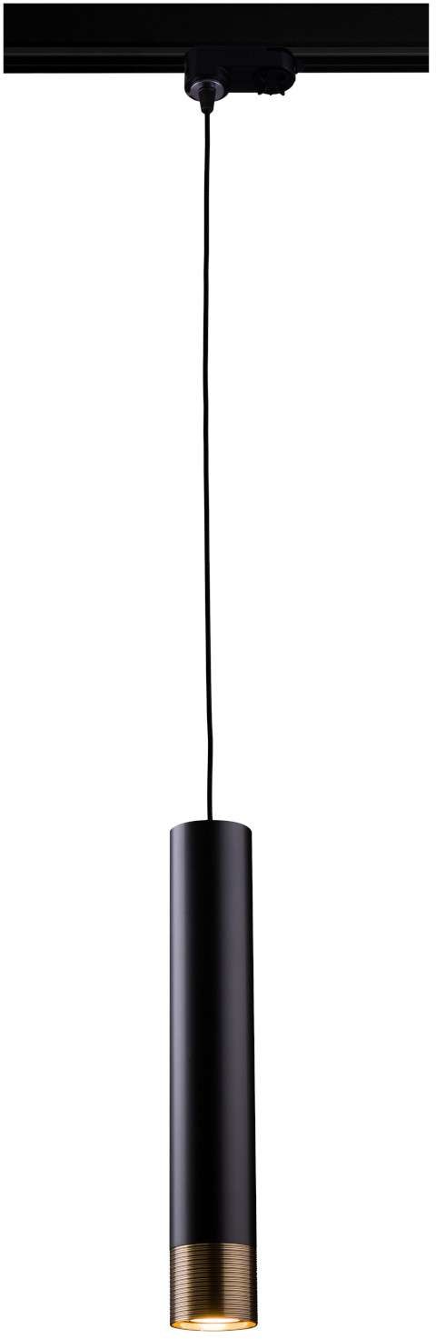 Amplex EIDO Lampa wisząca 1 pł pod szynoprzewód 0350 Czarno patyna 0350