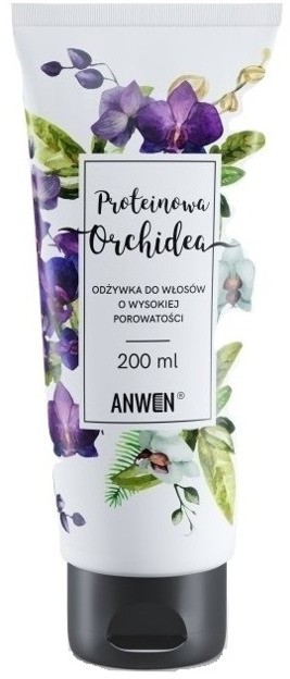 Anwen Anwen Proteinowa Orchidea Odżywka do włosów o wysokiej porowatości 200ml 1234611719