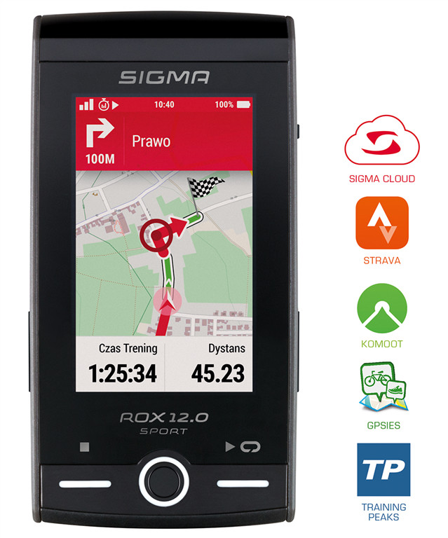Sigma Licznik ROX 12.0 GPS Basic szary