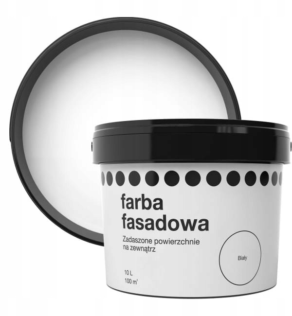 Farba elewacyjna biała 10 l
