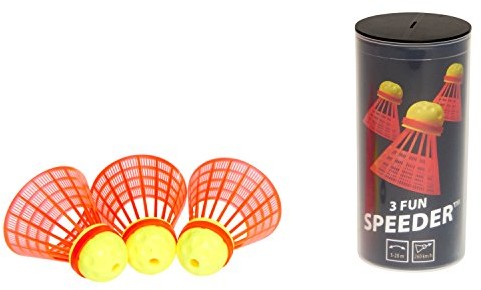 Speedminton Trójpak Speeder Fun Tube 400221