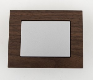 VILMA Włącznik pojedynczy srebrny VILMA P110-010-02SR