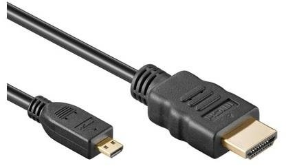 HDSupply hdsupply X-HC055  005E High-Speed Micro HDMI z Ethernet czarny X-HC055-005E
