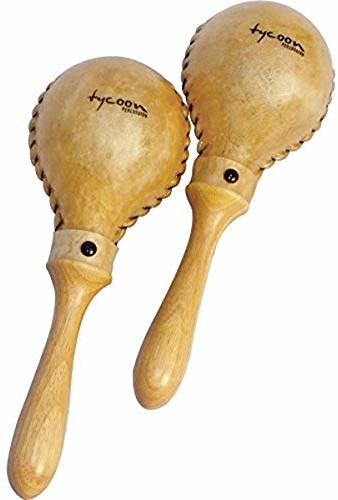 Tycoon Percussion Percussion TMSC-120 duże okrągłe marakasy ze skóry bydlęcej TMSC-120