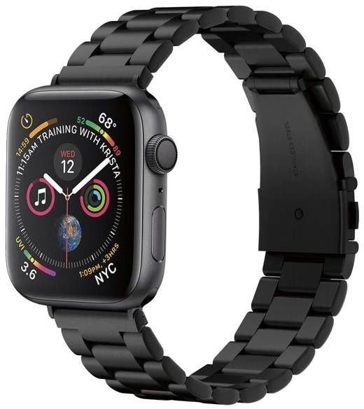 Spigen MODERN FIT BAND APPLE WATCH 4 / 5 / 6 / 7 / SE (42 / 44 / 45 MM) BLACK 8809613768824-062MP25403