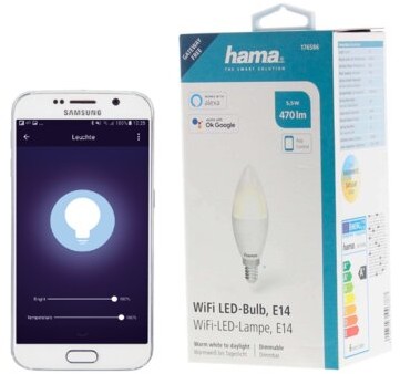 Hama Inteligentna żarówka LED 176586 E14 5.5W WiFi 176586