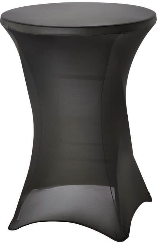 Stalgast Pokrowiec na stół barowy śr. 80 cm czarny 950163