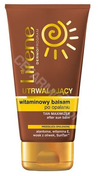 Lirene Sun Utrwalający złocisty balsam po opalaniu 150ml