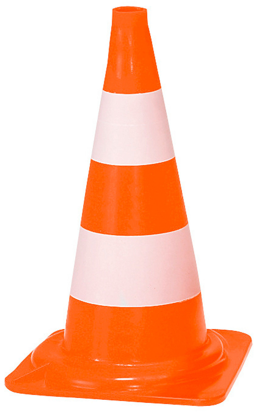 AJ Produkty Plastikowy pachołek drogowy o wysokości 500mm