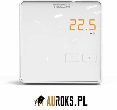 STEROWNIKI REGULATOR POKOJOWY BEZPRZEWODOWY DWUSTANOWY R-8 Z BIAŁY W_R8Z.01.PL01.1
