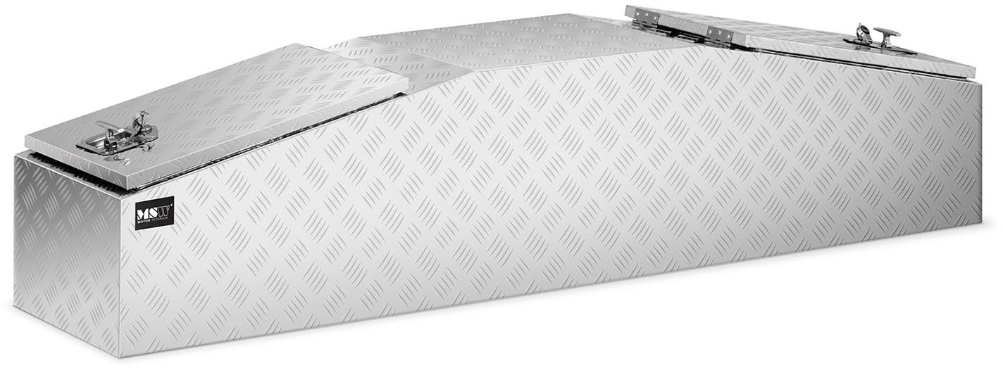 MSW Skrzynka narzędziowa - aluminiowa - 280 l - MSW - MSW-ATB-1770 - 3 lata gwarancji/ MSW-ATB-1770