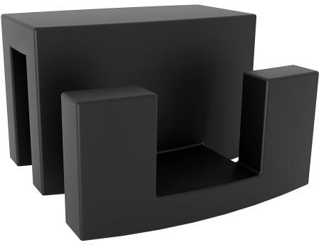 Radaway wieszak czarny do kabin prysznicowych o gr. szkła 6 i 8 mm WR-054