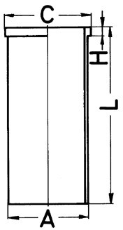 KOLBENSCHMIDT Tuleja cylindrowa KOLBENSCHMIDT 88364190