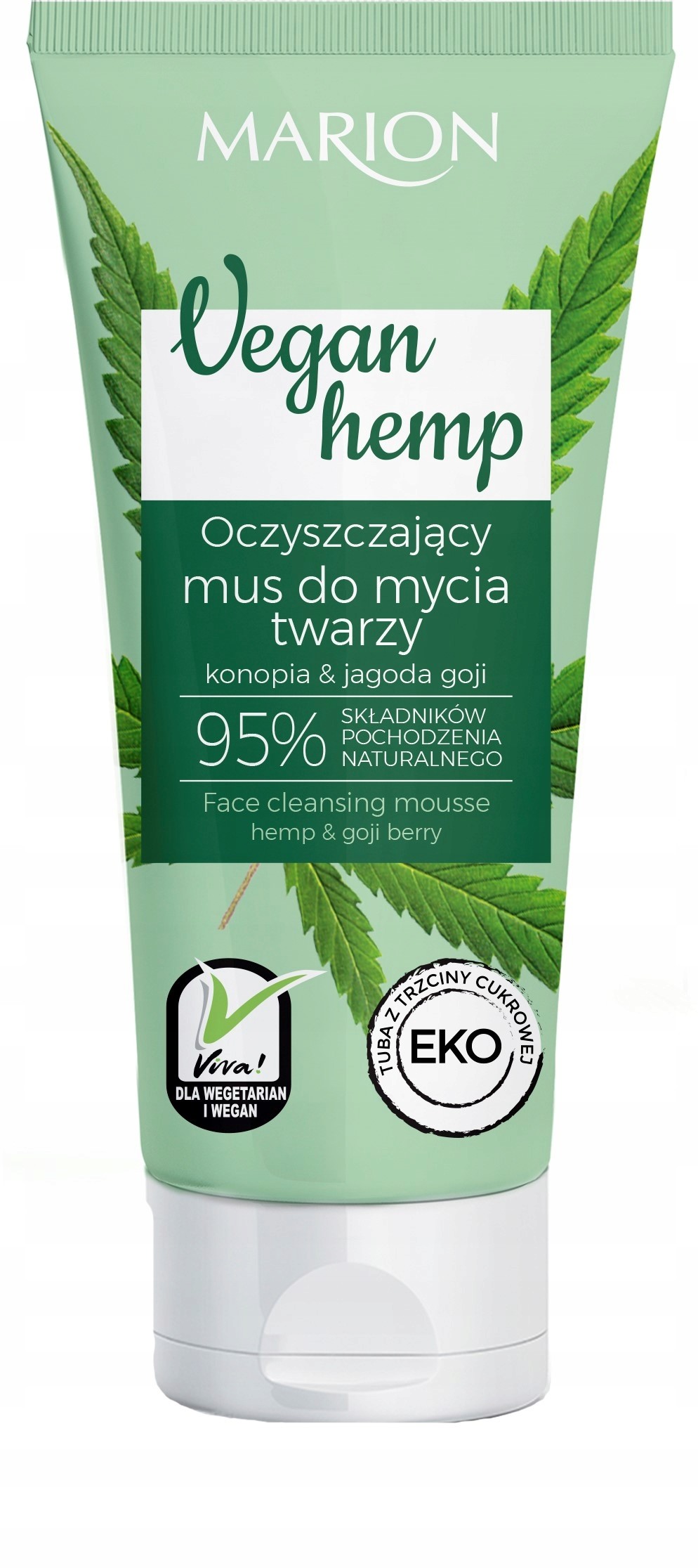 Marion Mus do mycia twarzy konopia 150ml Veganhemp