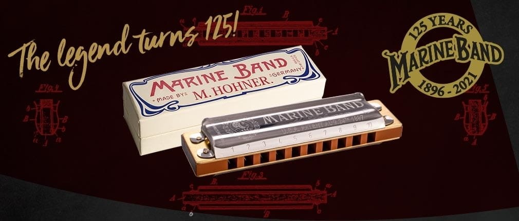 Hohner Marine Band 125th Anniversary C harmonijka ustna