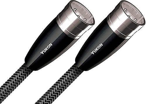 AudioQuest 2 m Yukon XLR kabel audio XLR (3-pin), czarny - kabel audio (XLR (3-pin), XLR (3-pin), 2 m, czarny YUKON02X