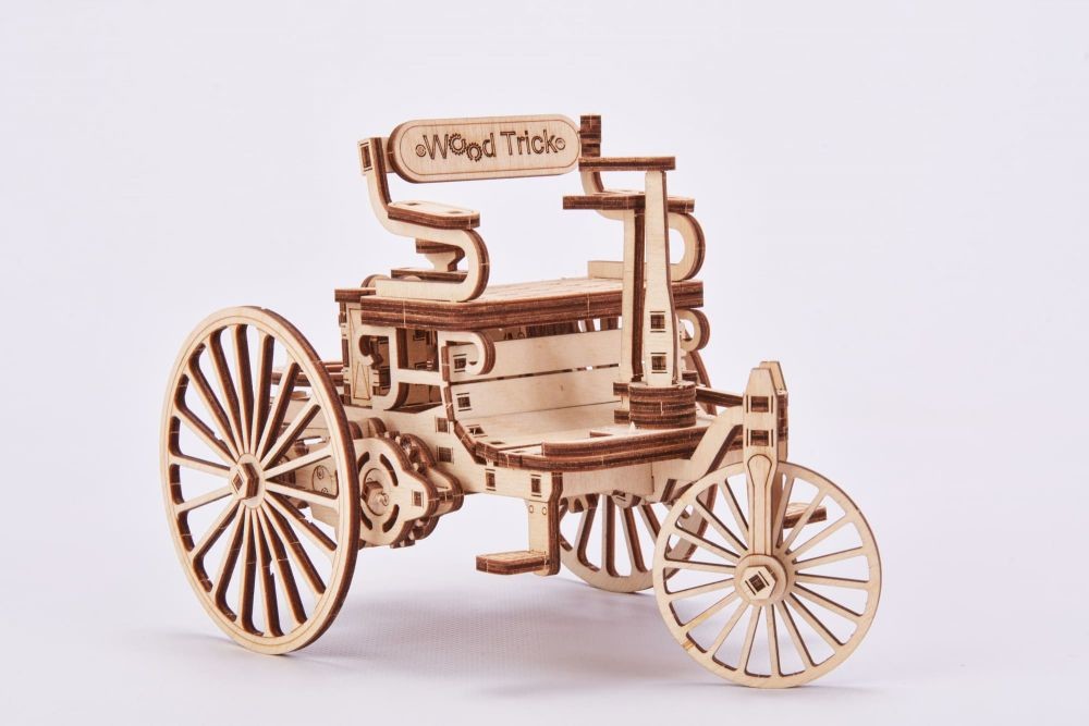 Wood Trick Wood Trick  puzzle 3D  pierwszy samochód WT098