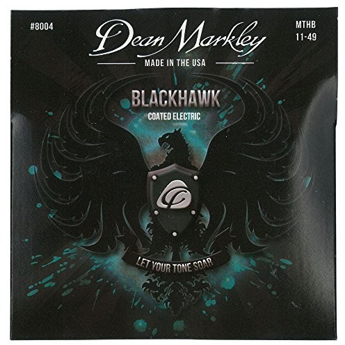 Dean Markley DM8004 Struny z powłoką Blackhawk, rozmiar 11-49 DM8004