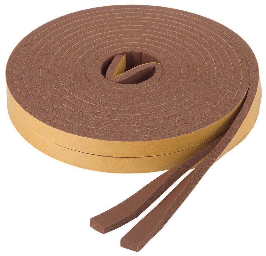 AXTON Uszczelka izolacyjna samoprzylepna 1-4 mm / 6 m brązowa Axton