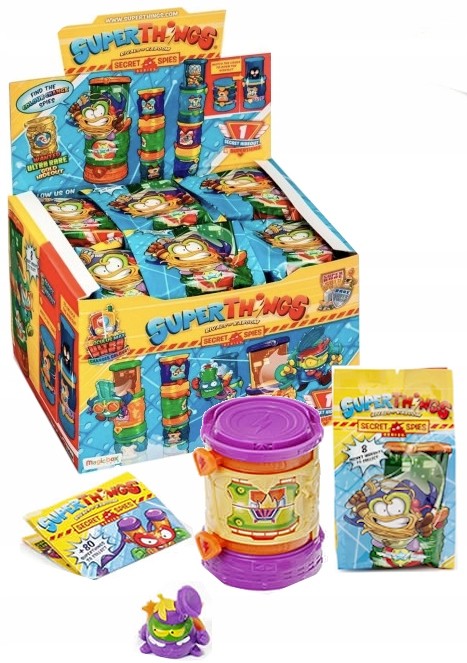 Super Zings 6 Things Kryjówka + Figurka - 12 Sztuk
