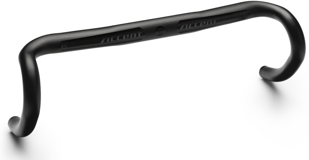 Accent Kierownica Execute szosowa 440mm śred. 31.8mm czarna matowa