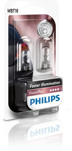 Philips 12040 VPB2 żarówki z trzonkami szklanymi Vision T10 Xenon 12040VPB2