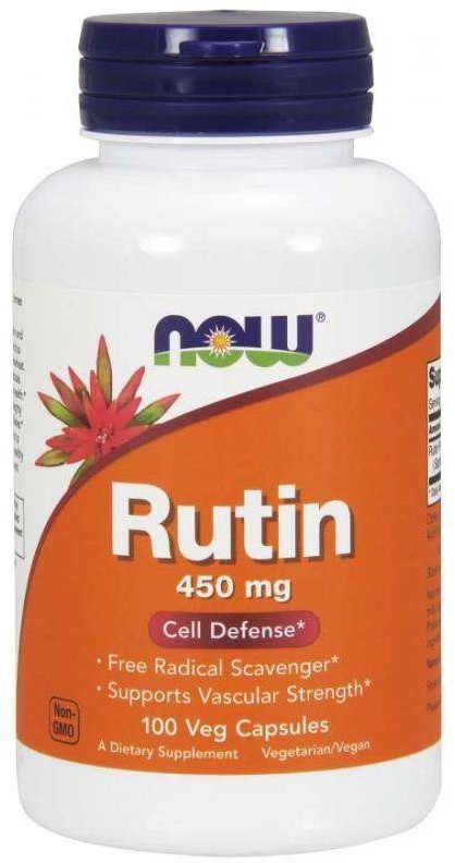 Now Foods Rutyna 450 mg (100 kaps.)