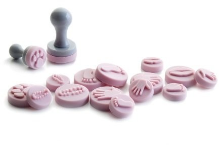 Ibili 789600 Mini-stempel, które dekoracja na tort śladach stóp 789600