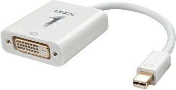 Lindy Kabel Mini DisplayPort DVI 0.17m Biały 41733