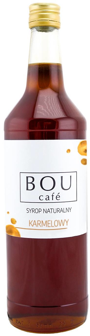 BOU Cafe Naturalny syrop karmelowy BOU Cafe 1000ml