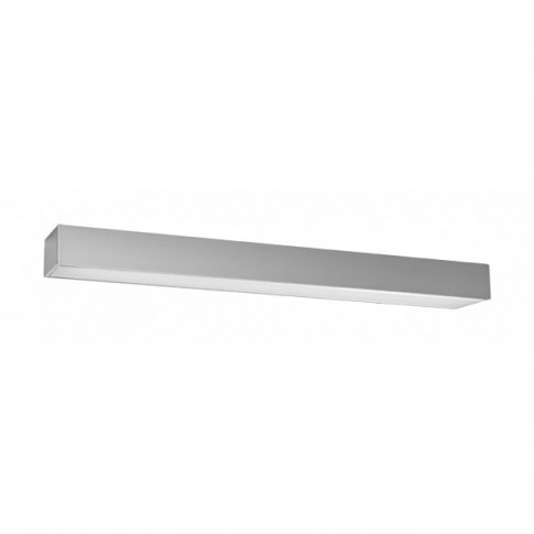 Srebrny plafon LED podłużny 4000 K EX622-Pini