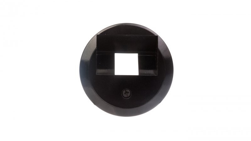 Hager polo 1930 Element centralny do gniazda przyłączeniowego UAE pojedynczego czarna 140701 140701