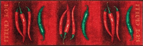 Wash&Dry Wycieraczka Hot Chili, wielokolorowa, 60 x 180 cm 031215