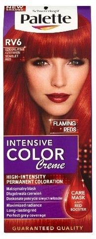 Schwarzkopf Palette Intensive Color Creme Krem koloryzujący nr RV6-szkarłatna czerwień 1op.