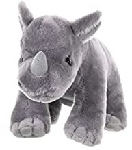 Wild Republic pluszowy nosorożec Baby Cuddlekiny, pluszowe zwierzątko, 20 cm 10846