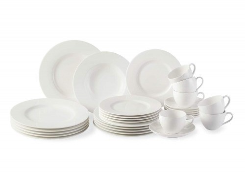 Villeroy & Boch Vivo by Group Vivo Grupy Villeroy&Boch 30el, 6os - serwis kawowo - obiadowy, porcelana, zestaw 19-5277-8724