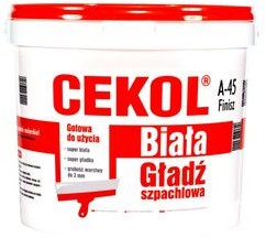 Cekol Gotowa masa szpachlowa SZPACHLOWA A-45