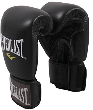 Everlast unisex Thai Boxing Gloves 5 warstwy paddi Box artykuł, czarny, m 811206LEATHER BLACK 12oz