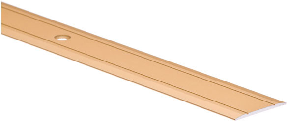Cezar Listwa płaska 30 mm x 2 m złota W-AL-LPP30-C23-200