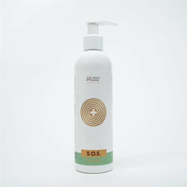 OVER HORSE S.O.S Cream 250ml produkt w formie kremu wspomagający regenerację ścięgien i mięśni u koni