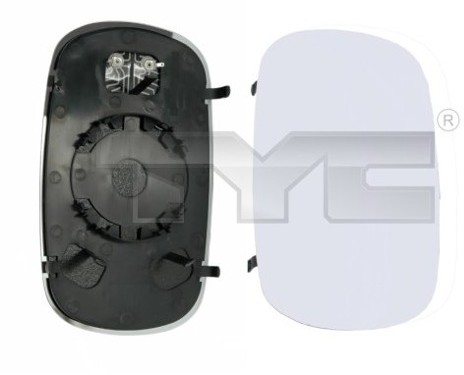 TYC Szkło lusterka, lusterko zewnętrzne 309-0059-1
