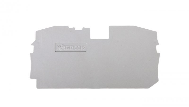 Wago Ścianka końcowa szara TOPJOBS 2016-1291 25szt. 2016-1291