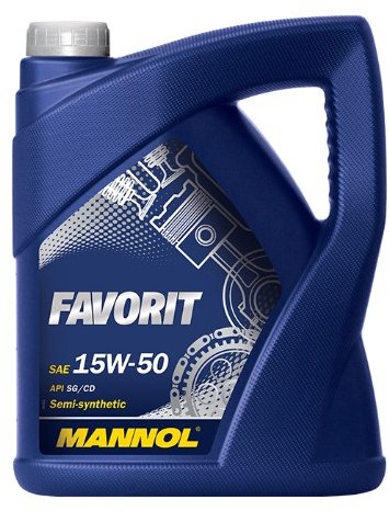 MANNOL Favorit 15W50 5L