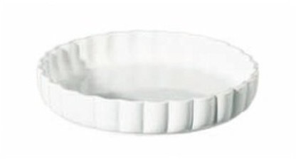 ASA 5014147 Grande owoce tortów kształt ceramiczny, biały błyszczący, 28 x 28 x 5 cm 5014147
