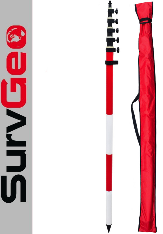 SurvGeo Tyczka pod lustro 8.0m TLV ALU 1008800