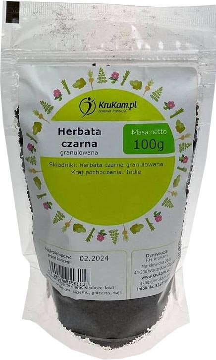 KruKam Herbata czarna granulowana 100g
