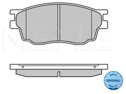 Wulf Gaertner Autoparts Zestaw klocków hamulcowych, hamulce tarczowe Wulf Gaertner Autoparts 025 242 4616/W