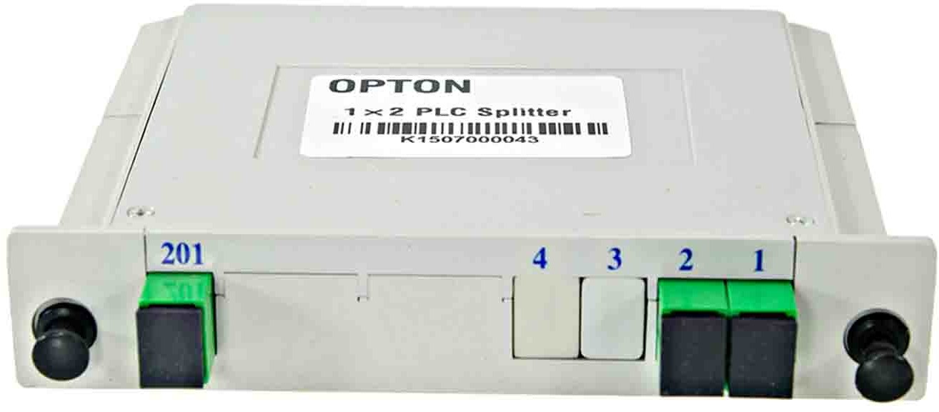 APC Splitter PLC 1:2 SC Casette OP-PLC-1X2-CAS-SCA